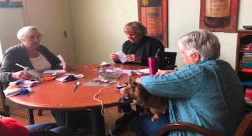 Residents Crafting Together